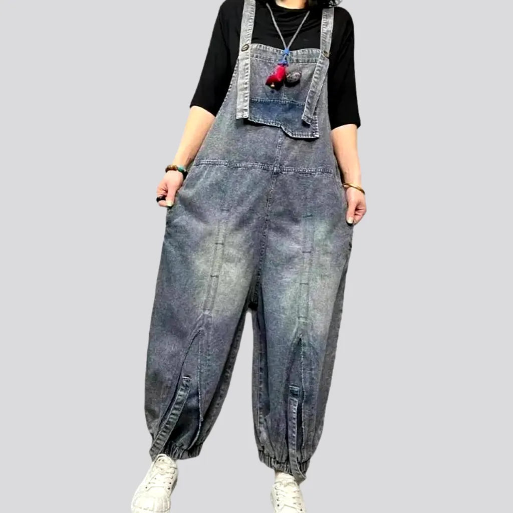 Baggy fashion denim jumpsuit
 for ladies | Jeans4you.shop