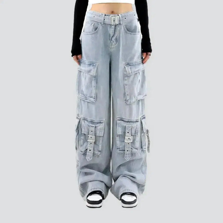 Baggy floor-length jeans
 for ladies | Jeans4you.shop