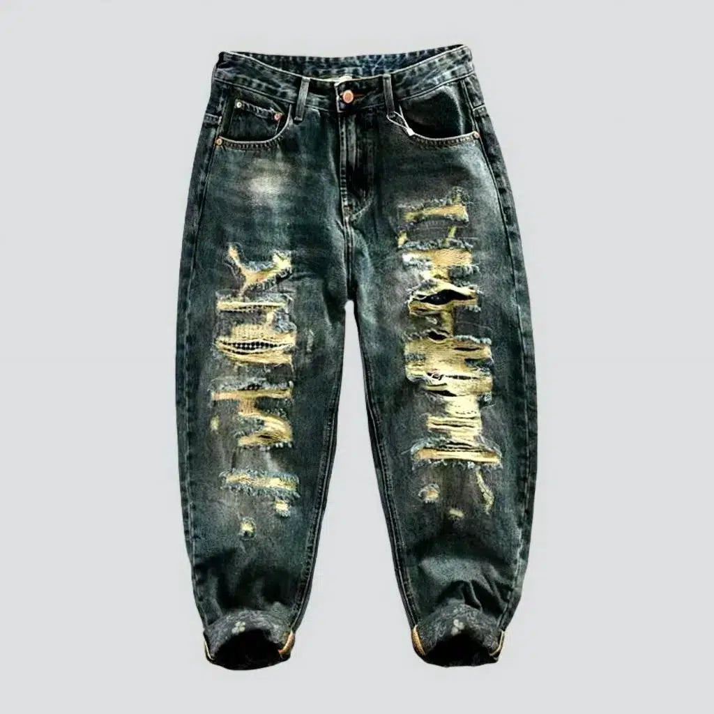Baggy men's distressed jeans | Jeans4you.shop