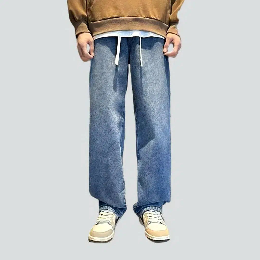 Baggy men's fleece jeans | Jeans4you.shop