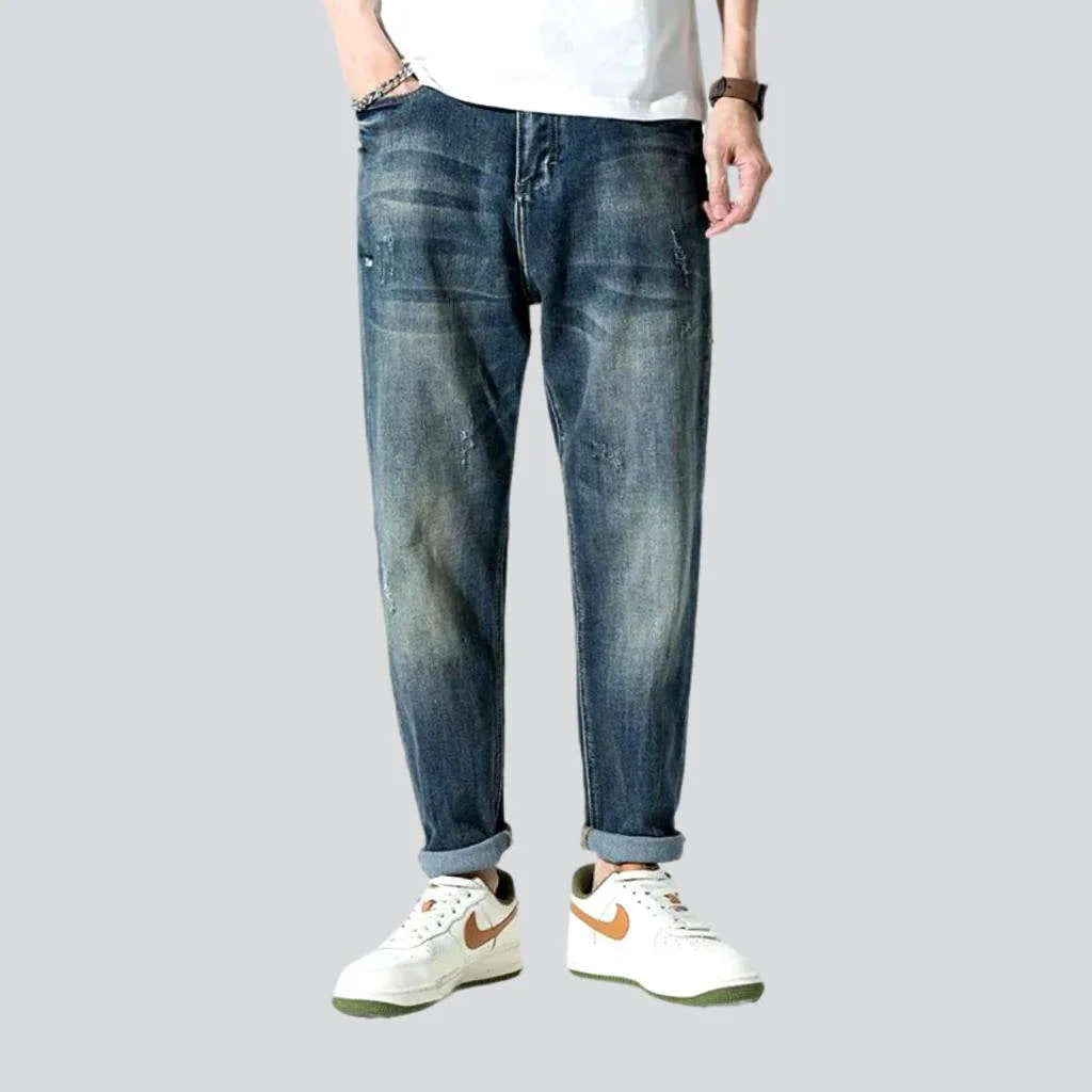 Baggy men's sanded jeans | Jeans4you.shop