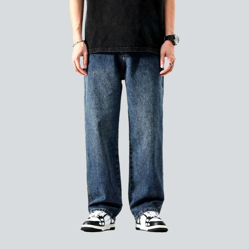 Baggy mid-waist jeans
 for men | Jeans4you.shop