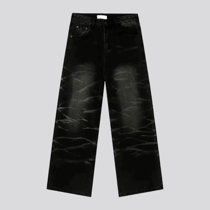 Baggy whiskered jeans
 for men | Jeans4you.shop