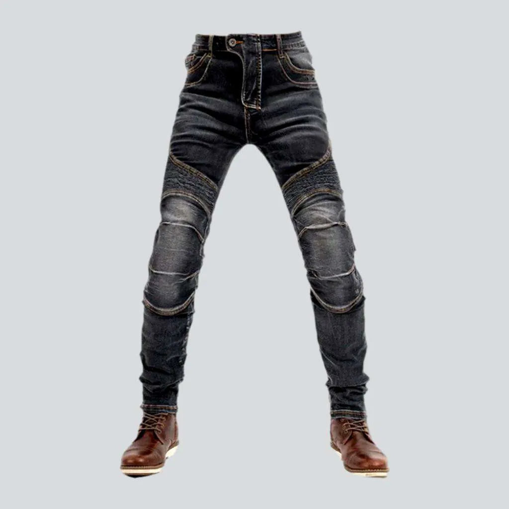 Biker men's vintage jeans | Jeans4you.shop