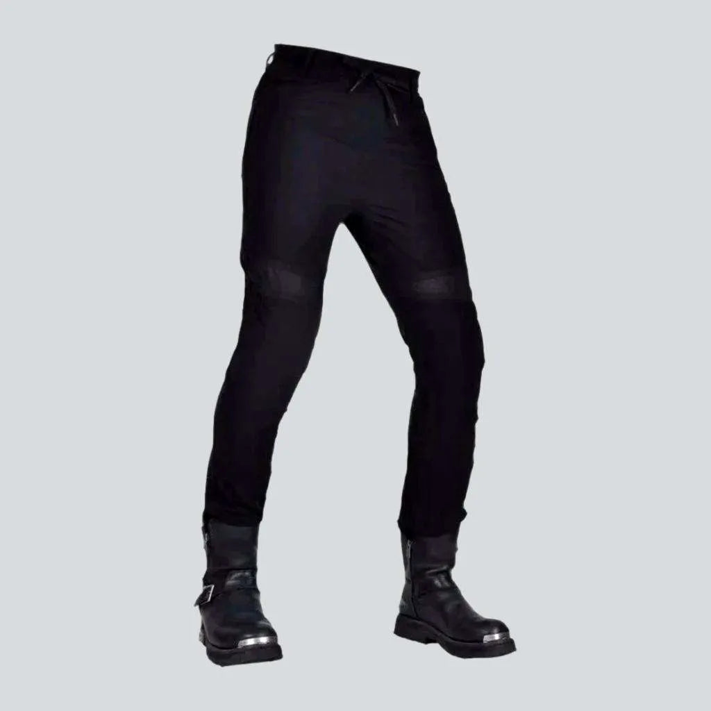 Biker mid-waist men's denim pants | Jeans4you.shop