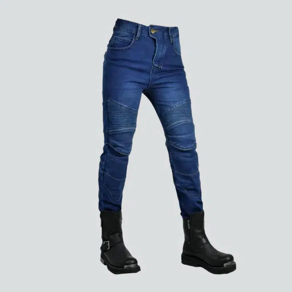 Biker women's sanded jeans | Jeans4you.shop