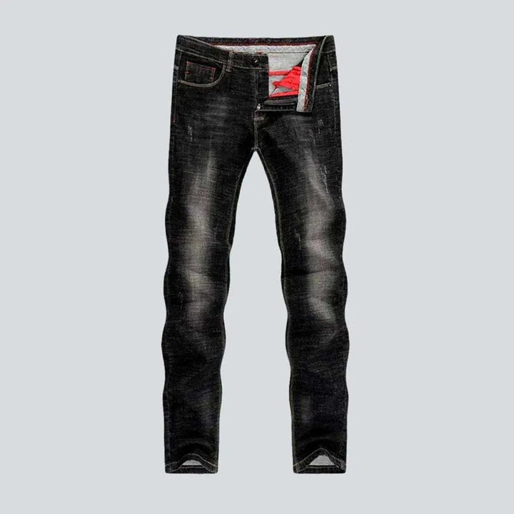 Black sanded jeans for men | Jeans4you.shop