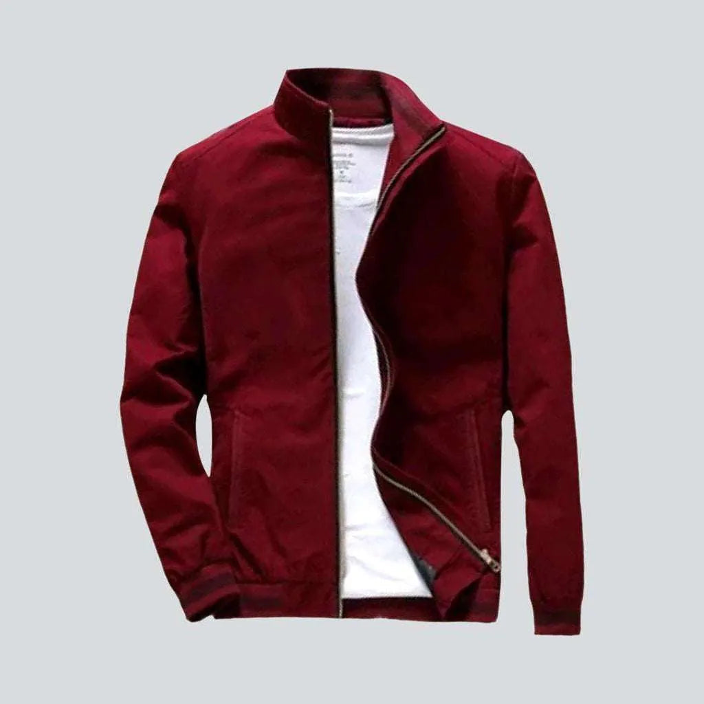Bomber slim men's denim jacket | Jeans4you.shop