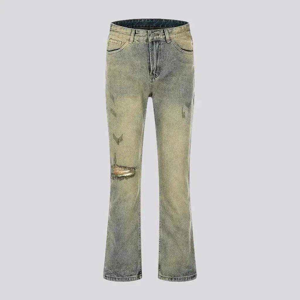 Bootcut mid-waist jeans
 for men | Jeans4you.shop