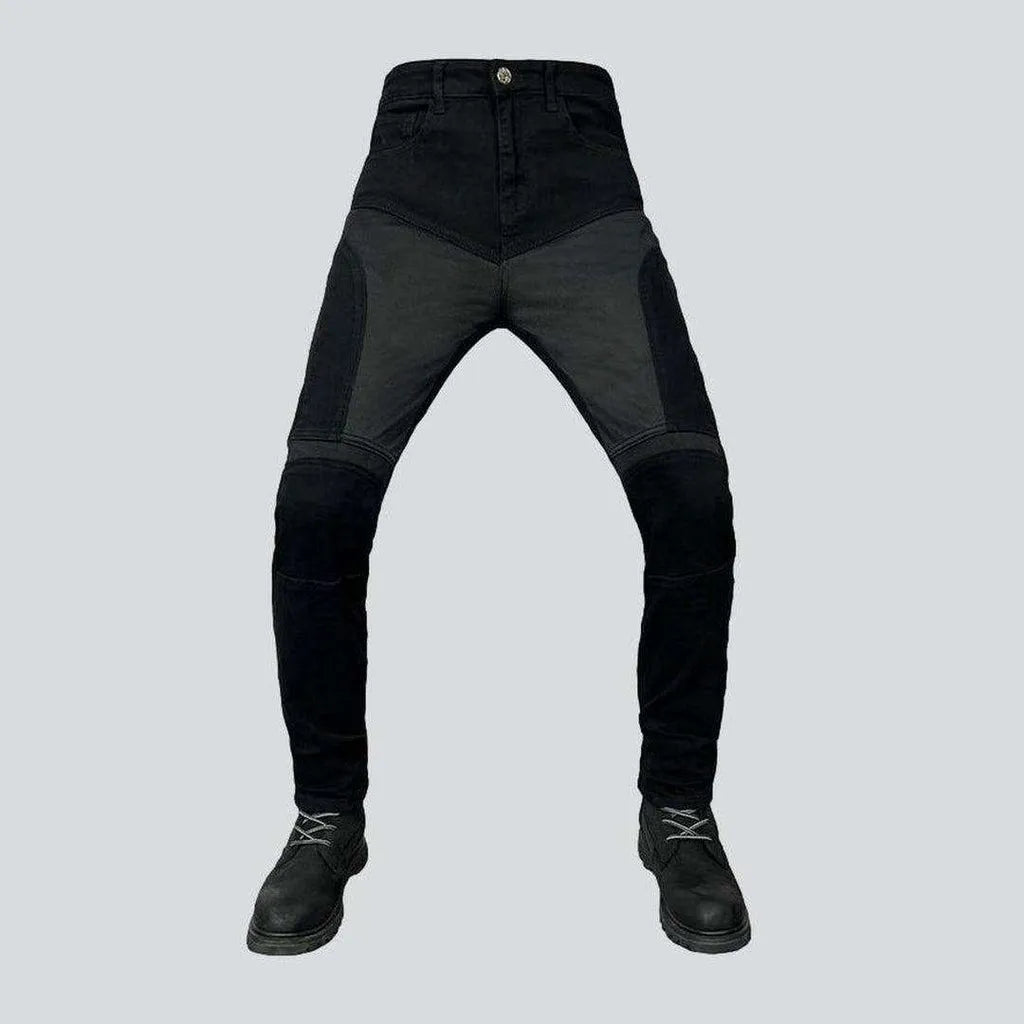 Breathable men's biker jeans | Jeans4you.shop