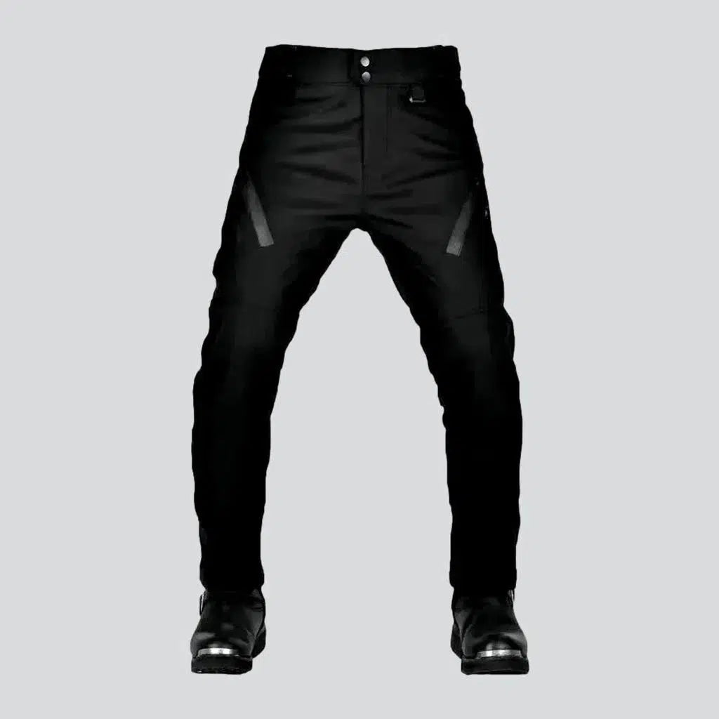 Breathable wax men's riding jeans | Jeans4you.shop