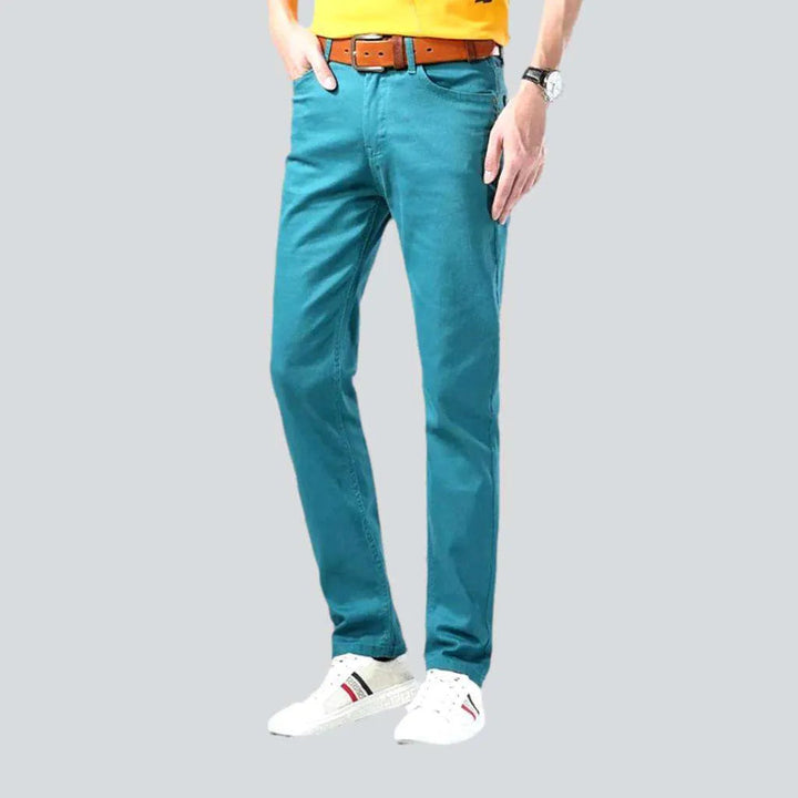 Bright color men's slim jeans | Jeans4you.shop