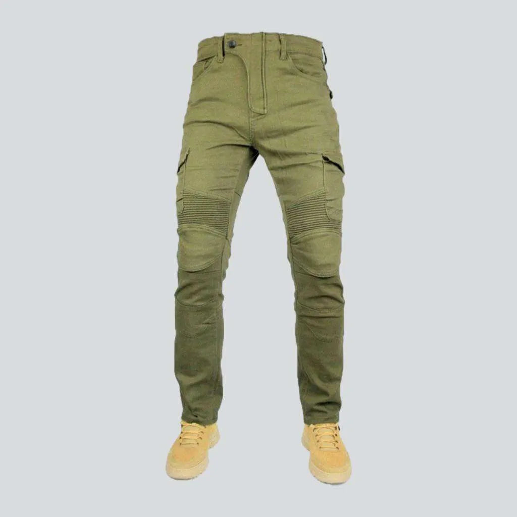 Cargo biker men's denim pants | Jeans4you.shop