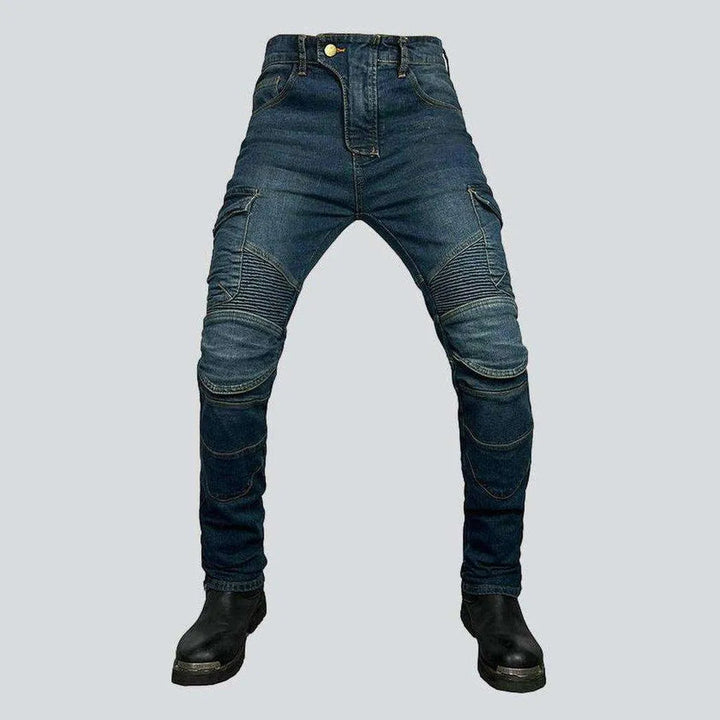 Cargo men's moto jeans | Jeans4you.shop