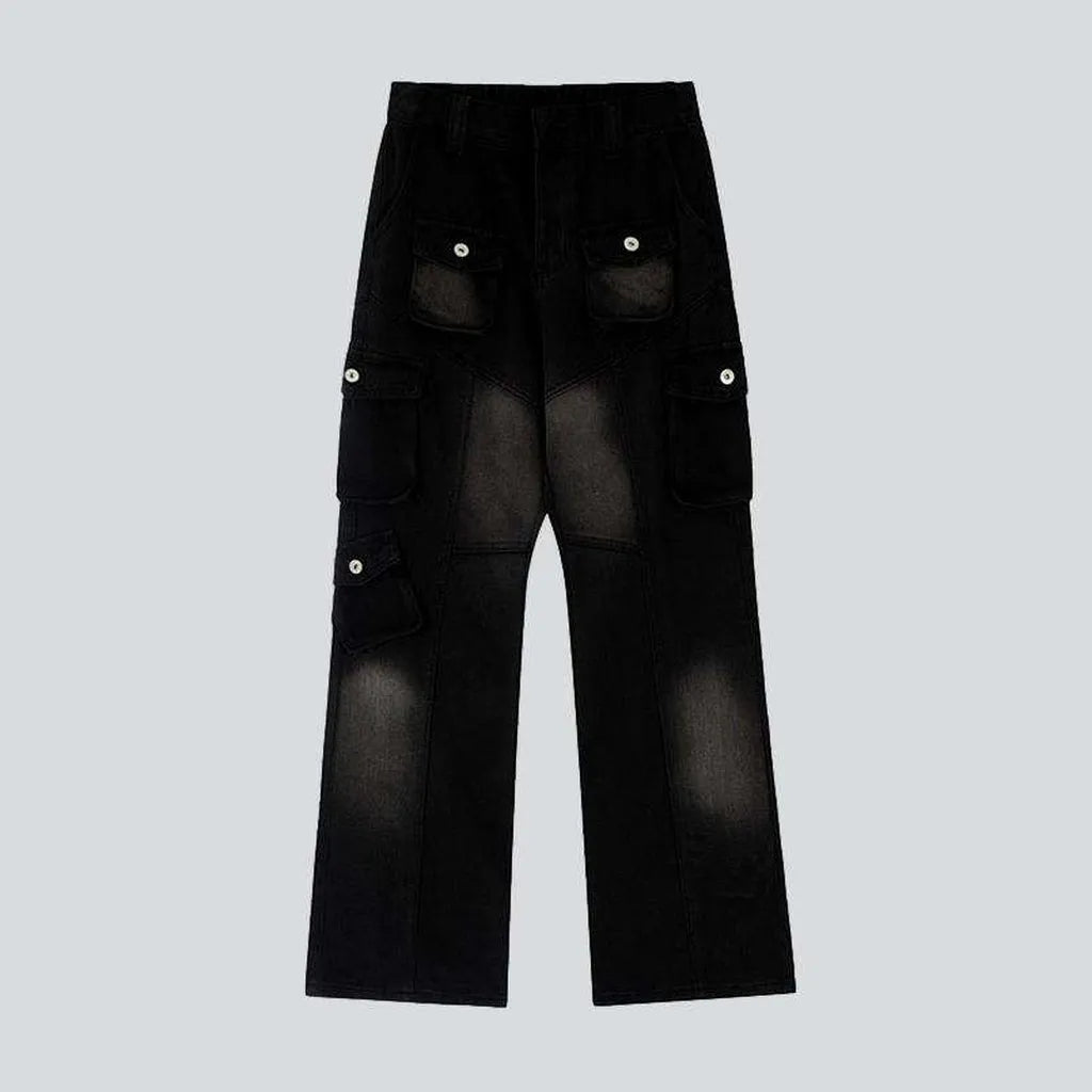 Cargo multi-pocket women's jeans | Jeans4you.shop