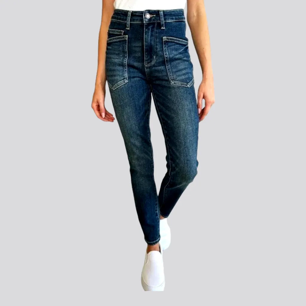 Casual high-waist jeans
 for ladies | Jeans4you.shop