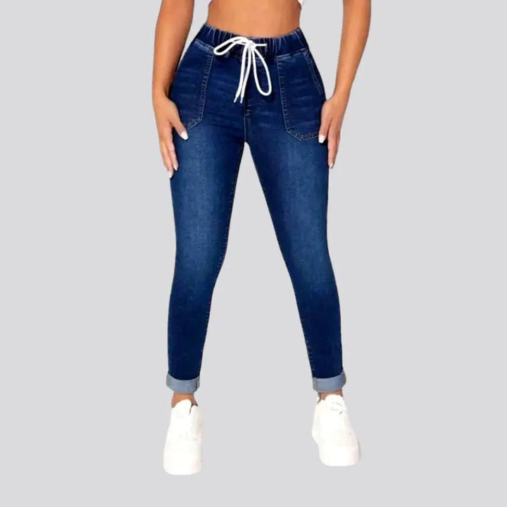 Casual joggers women's denim pants | Jeans4you.shop
