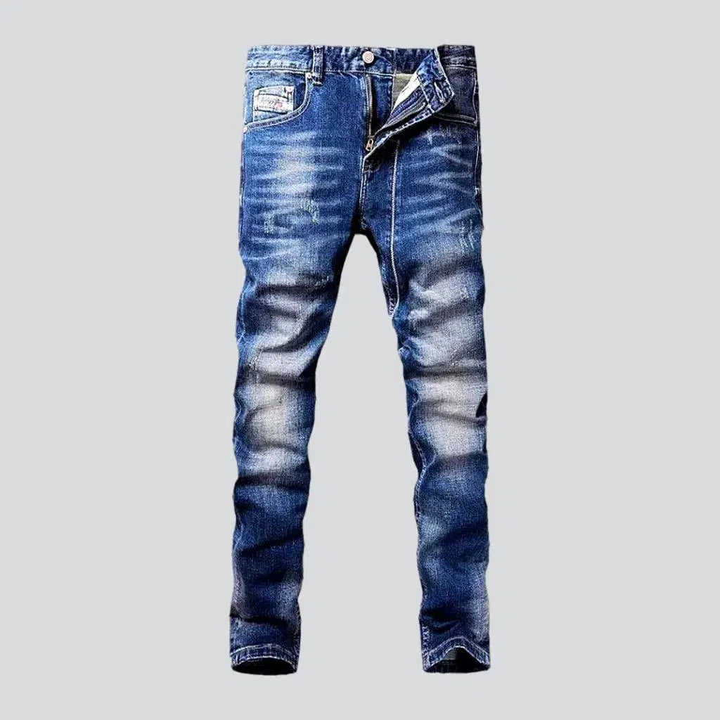 Casual medium wash jeans
 for men | Jeans4you.shop