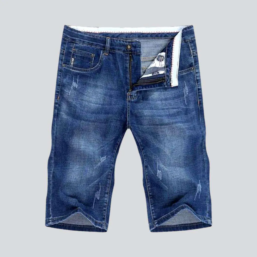 Casual slim men's denim shorts | Jeans4you.shop
