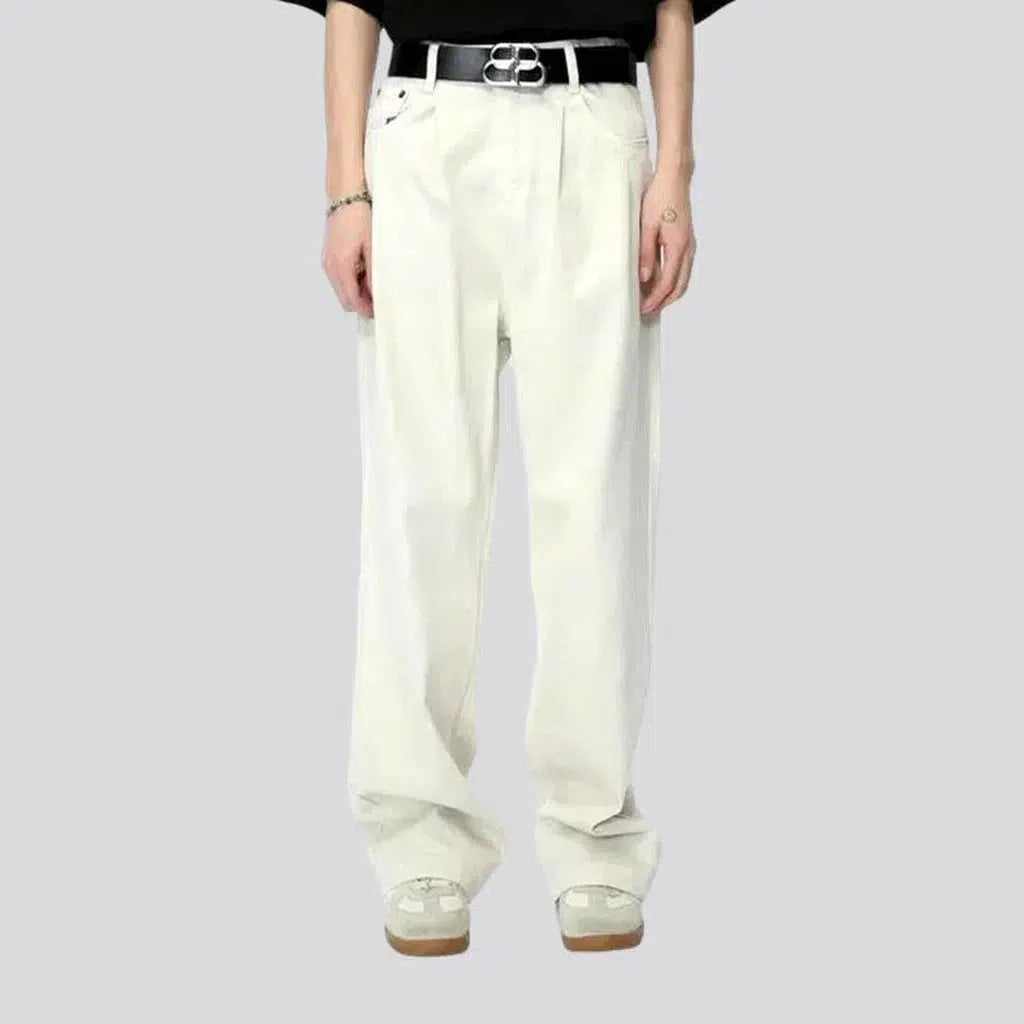 Color men's floor-length jeans | Jeans4you.shop