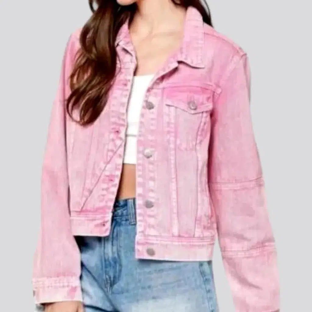 Color women's denim jacket | Jeans4you.shop