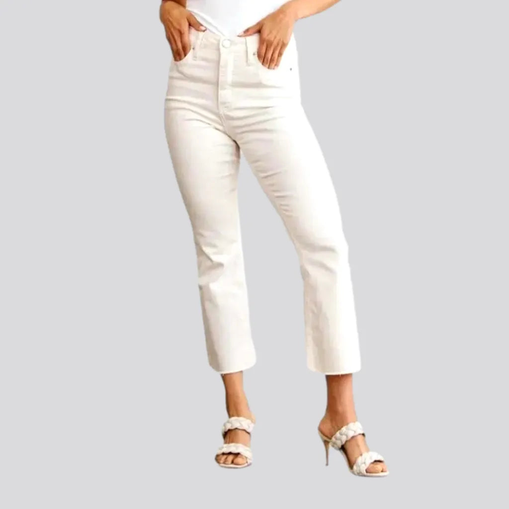Color women's sand jeans | Jeans4you.shop