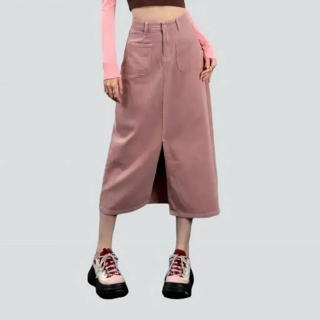 Color y2k women's denim skirt | Jeans4you.shop