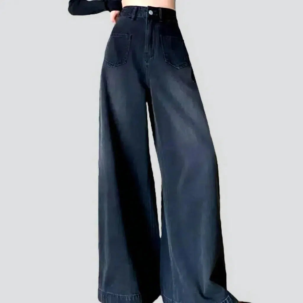 Culottes high-waist jeans
 for women | Jeans4you.shop