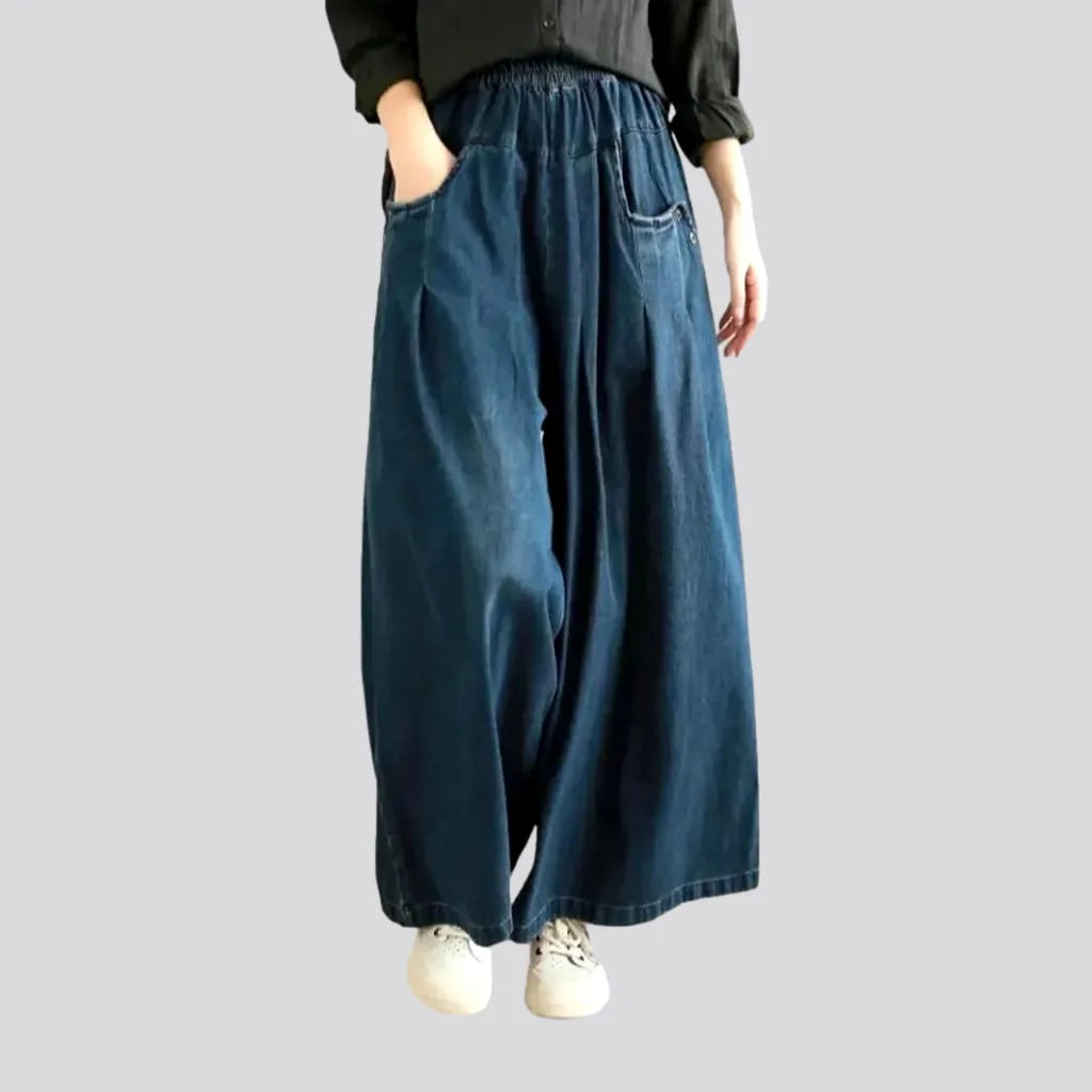 Culottes street denim pants
 for ladies | Jeans4you.shop