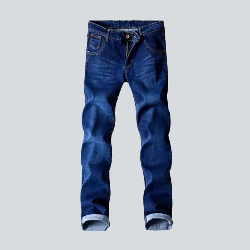 Dark slim stretchy men's jeans | Jeans4you.shop