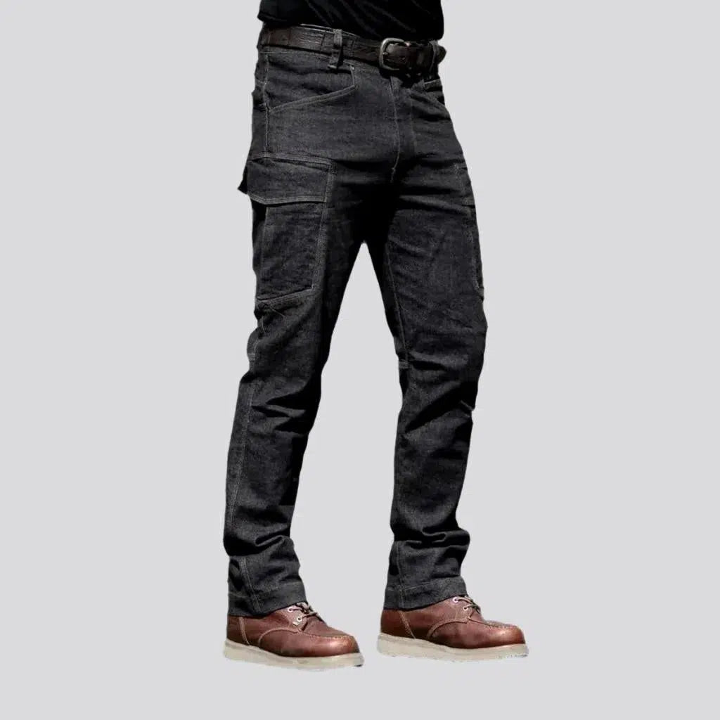 Dark tactical labor jeans
 for men | Jeans4you.shop