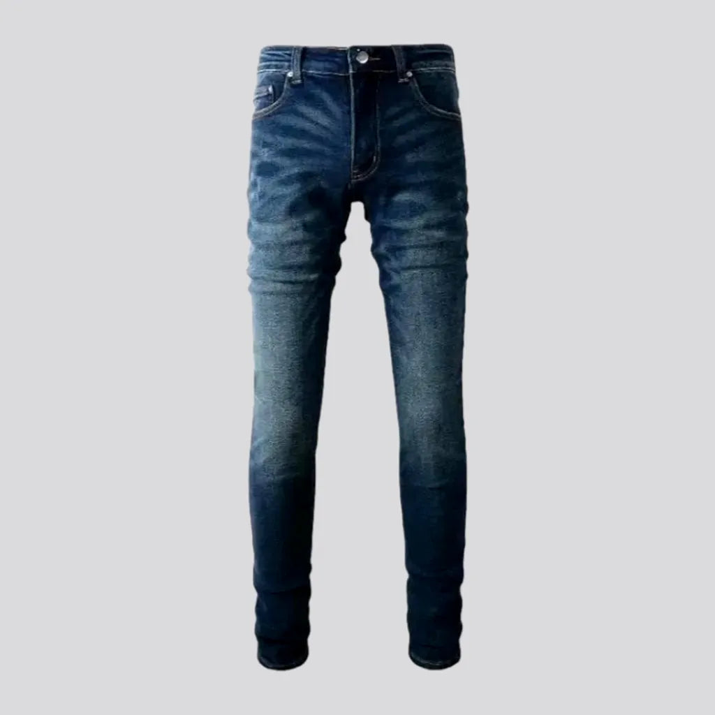 Dark-wash men's casual jeans | Jeans4you.shop