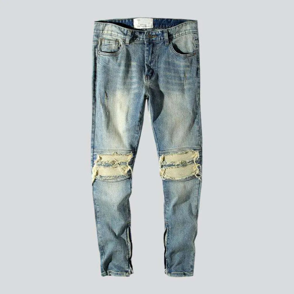 Distressed knees jeans for men | Jeans4you.shop