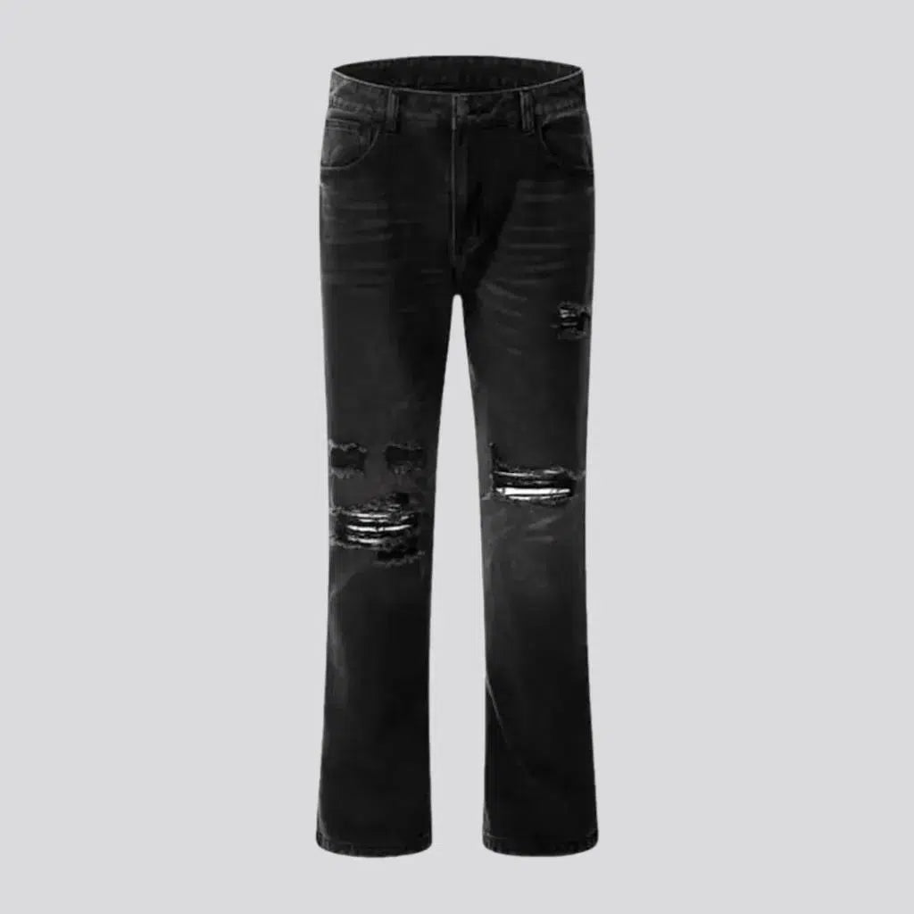 Distressed men's bootcut jeans | Jeans4you.shop