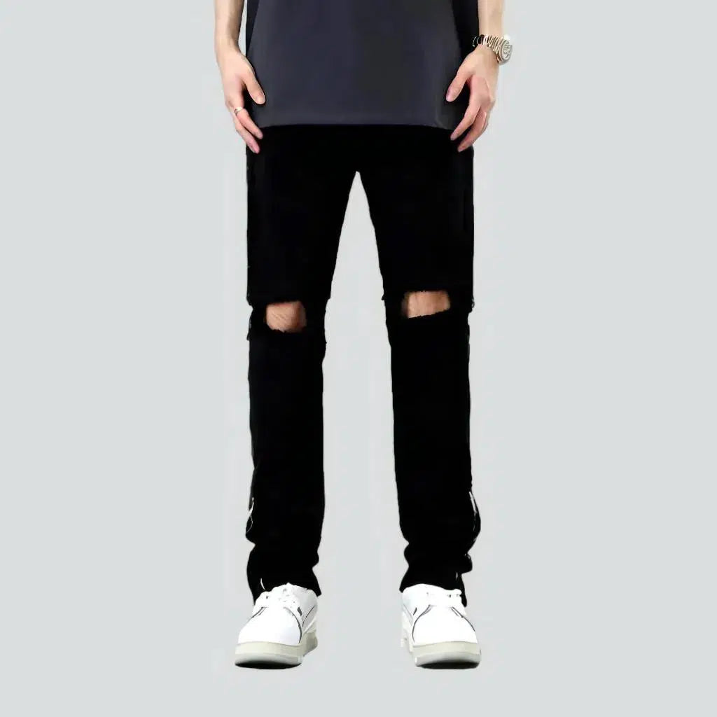 Distressed men's slim jeans | Jeans4you.shop