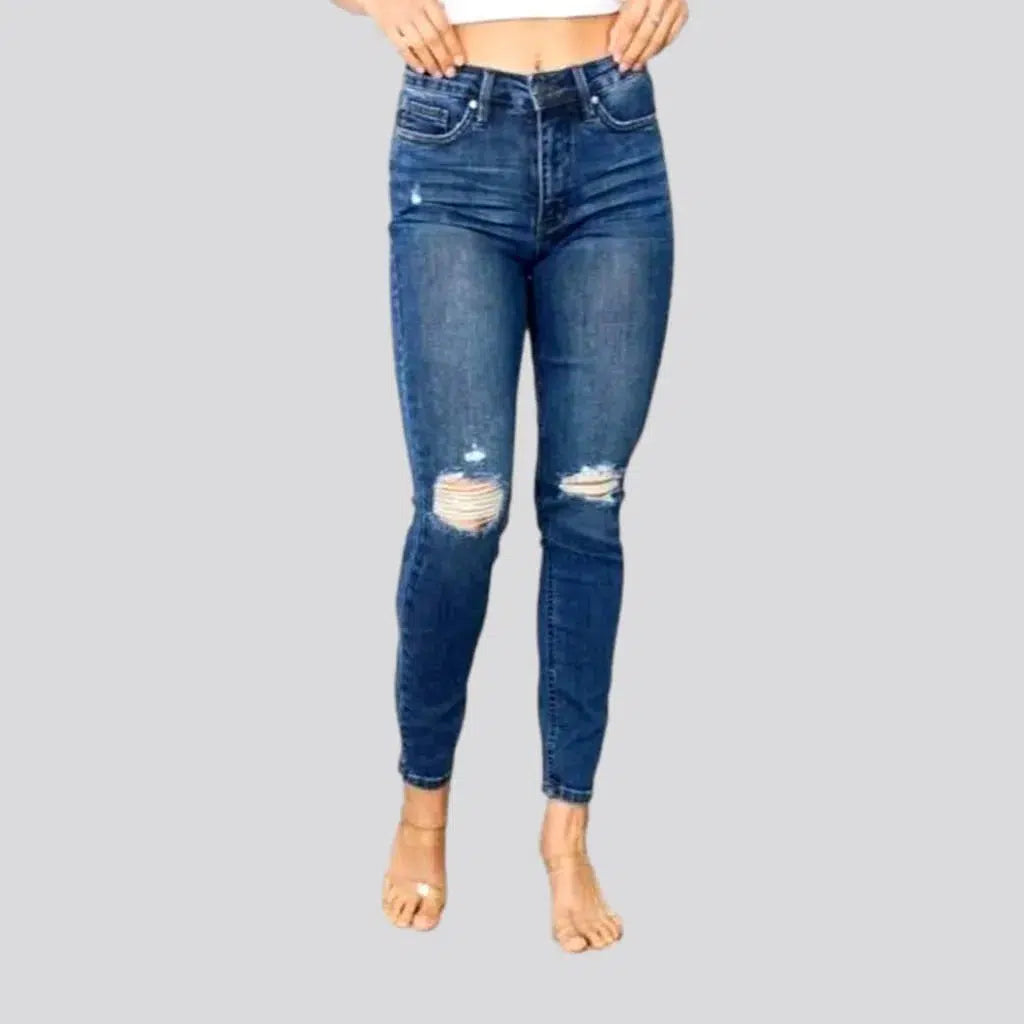 Distressed women's jeans | Jeans4you.shop
