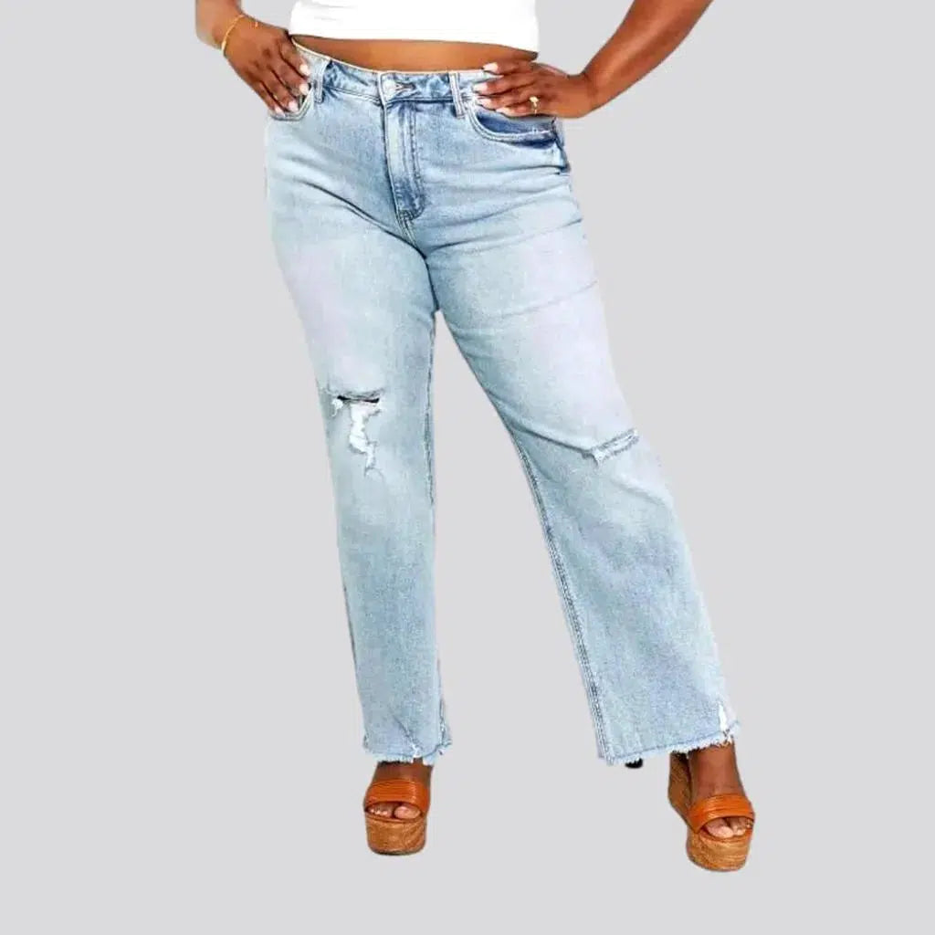 Distressed women's vintage jeans | Jeans4you.shop