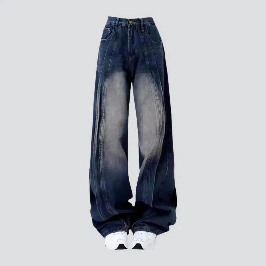 Double-front-seams mid-waist jeans
 for women | Jeans4you.shop