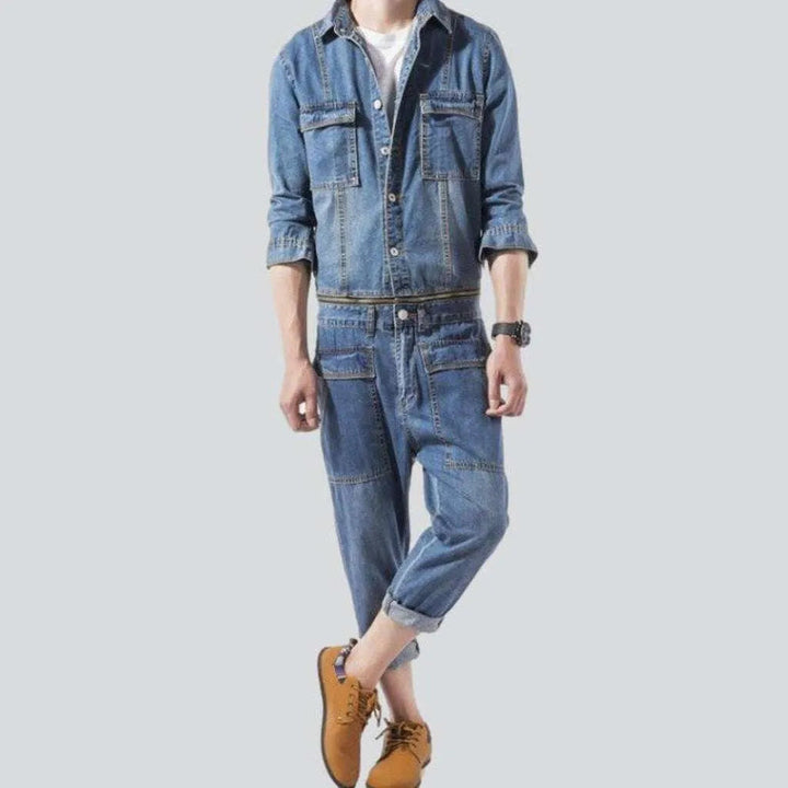 Dubble denim overall for men | Jeans4you.shop
