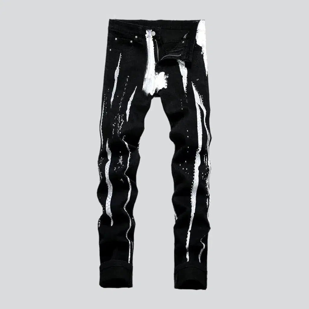 Embellished men's y2k jeans | Jeans4you.shop