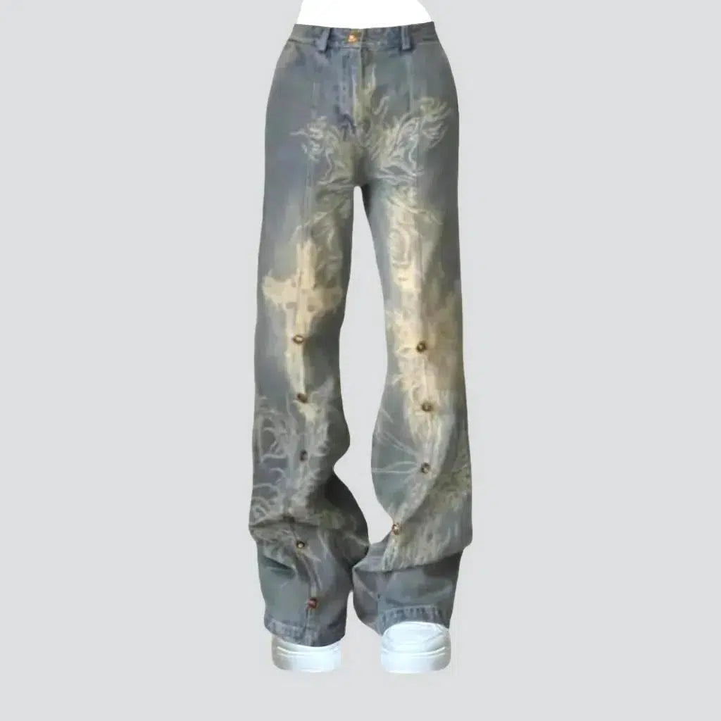 Embellished women's y2k jeans | Jeans4you.shop
