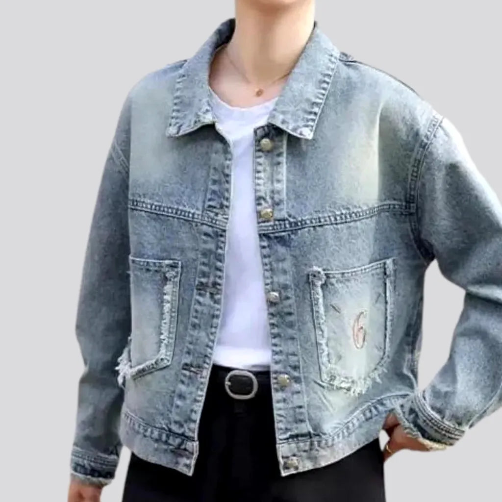 Fashion light-wash jeans jacket
 for women | Jeans4you.shop