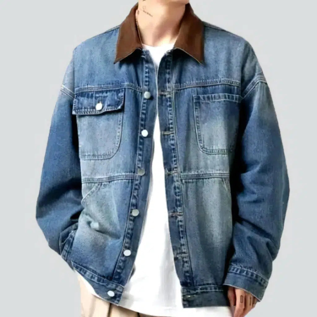 Fashion vintage men's jean jacket | Jeans4you.shop