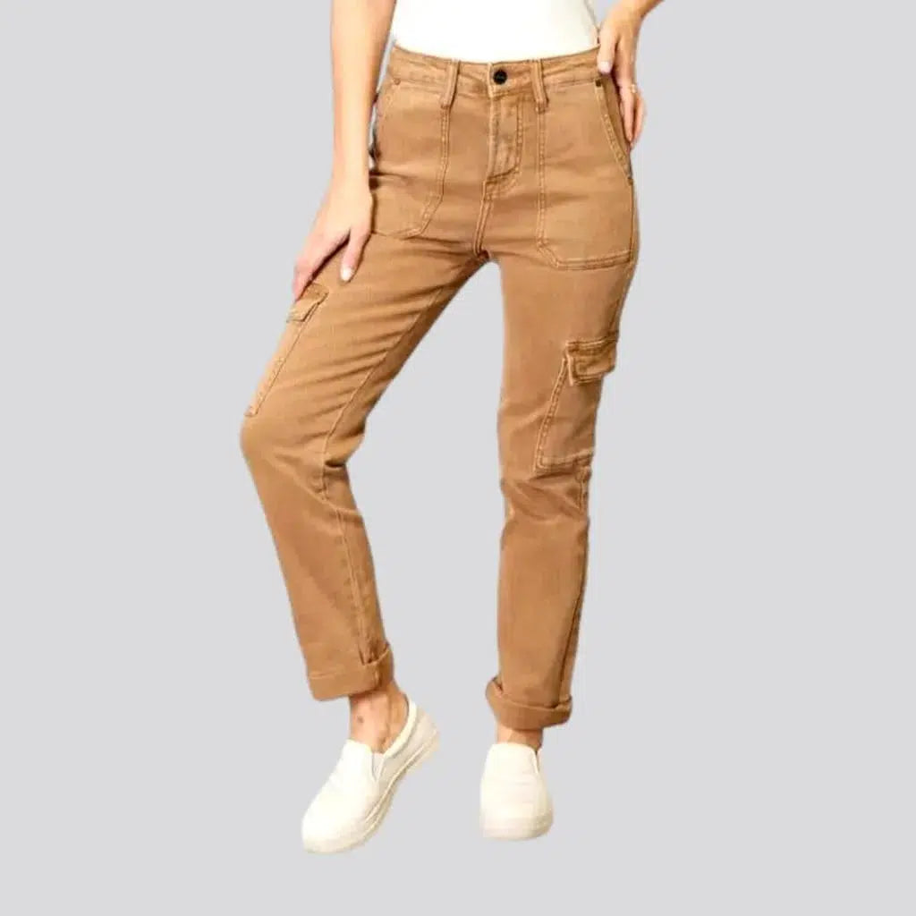 Fashion women's sand jeans | Jeans4you.shop