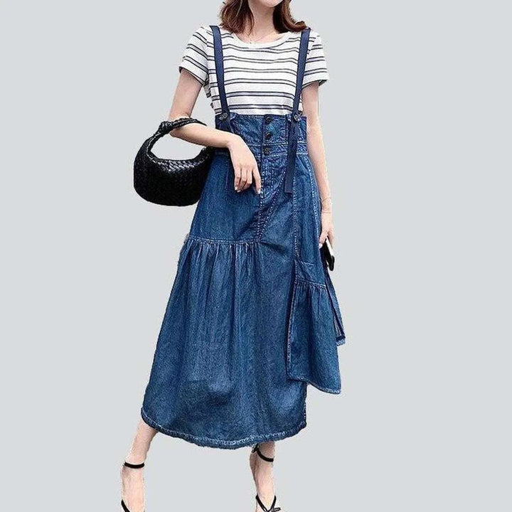 Fashionable long denim skirt | Jeans4you.shop