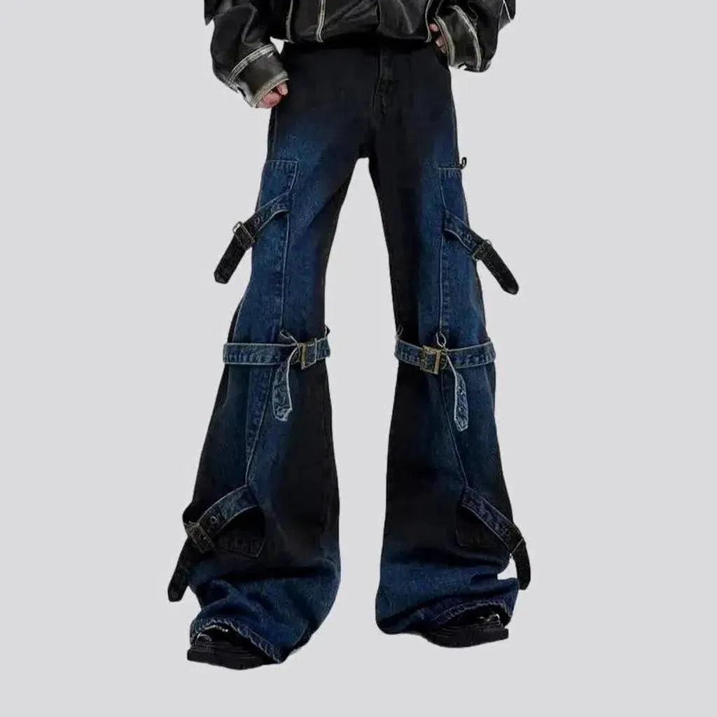 Floor-length high-waist jeans
 for men | Jeans4you.shop