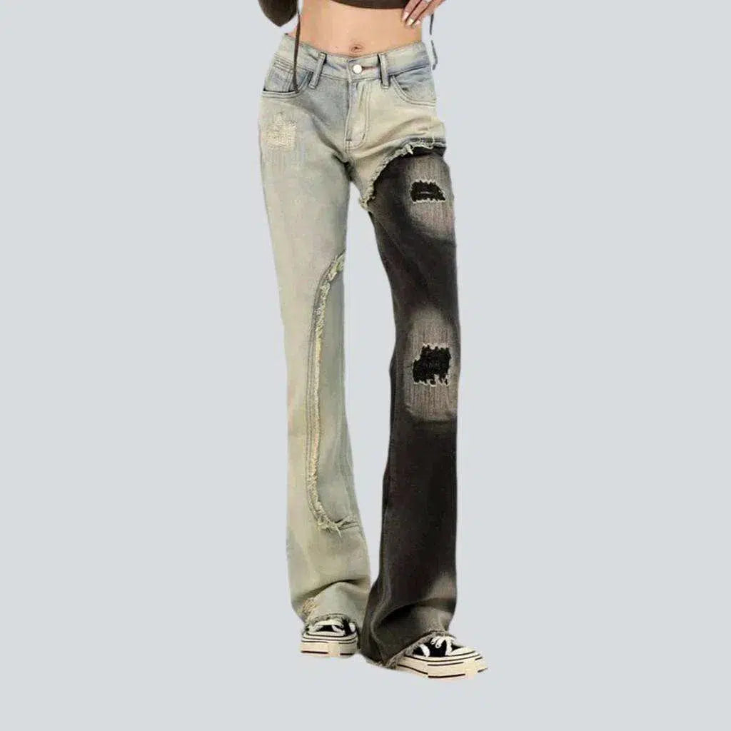 Floor-length street jeans
 for ladies | Jeans4you.shop