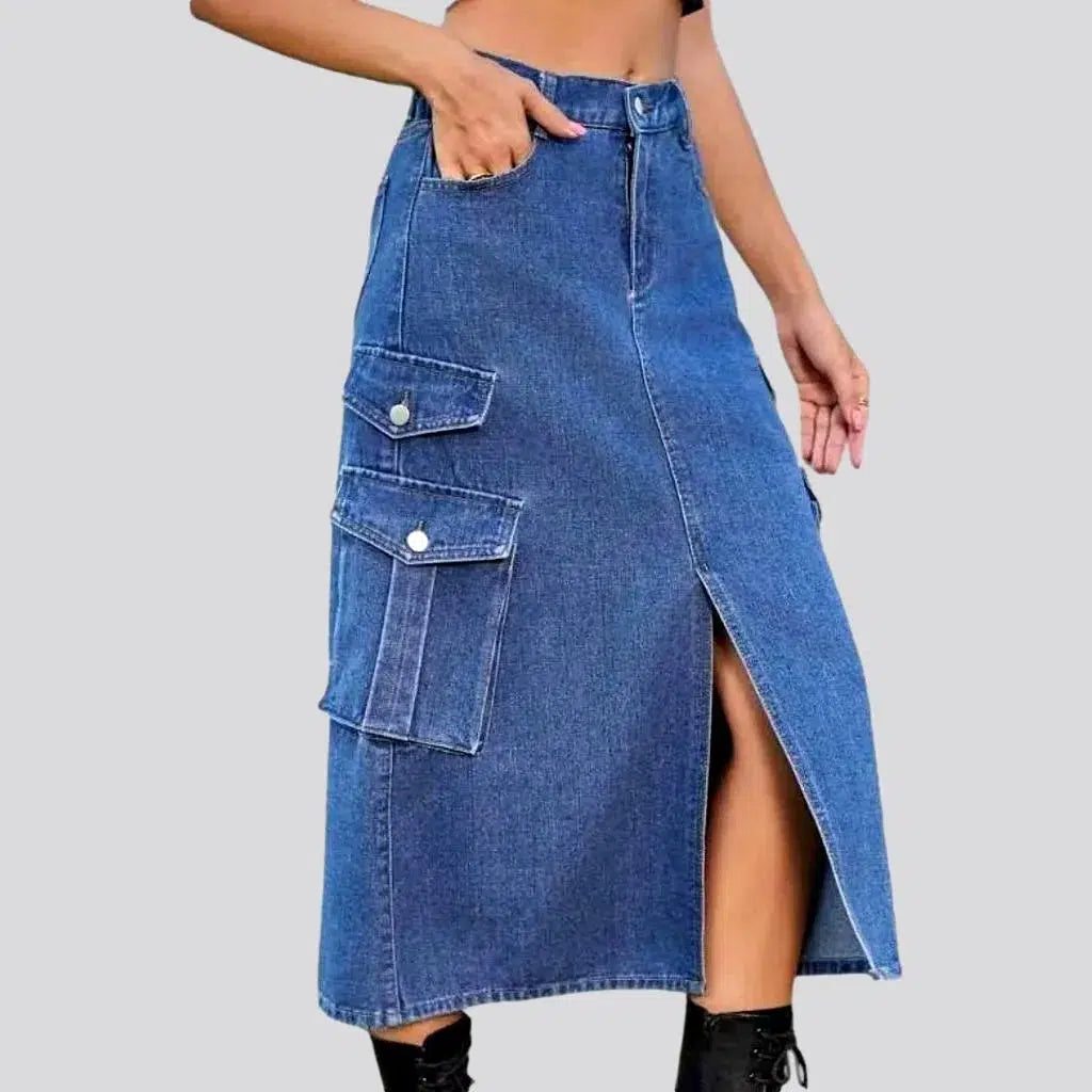 Slit Jeans Skirts – Fall 2025 – Jeans4you.shop