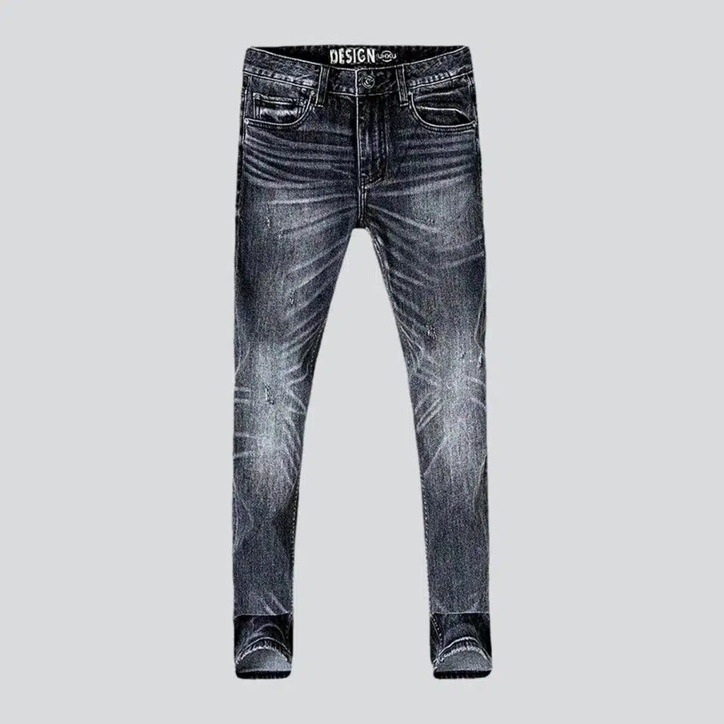 Grey men's vintage jeans | Jeans4you.shop
