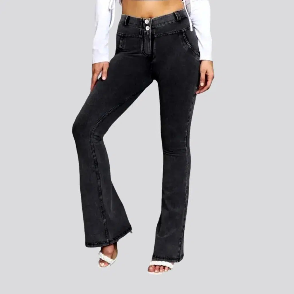 Grey street denim leggings
 for ladies | Jeans4you.shop